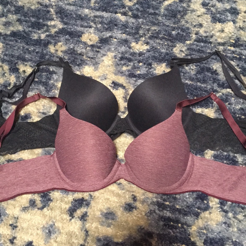 Two Sunnie Pushup Bras